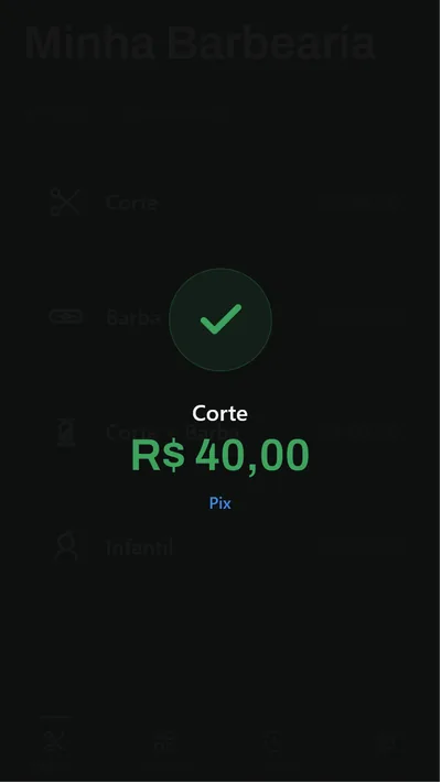 Confirmação de atendimento registrado com sucesso